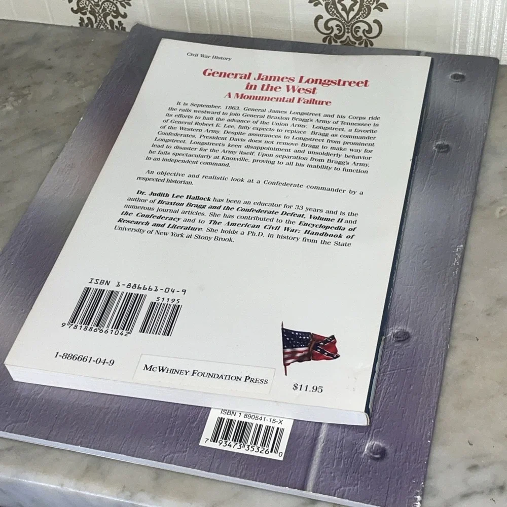 Two American Civil War Books Literature | James Longstreet & Summary of‎ Wartime